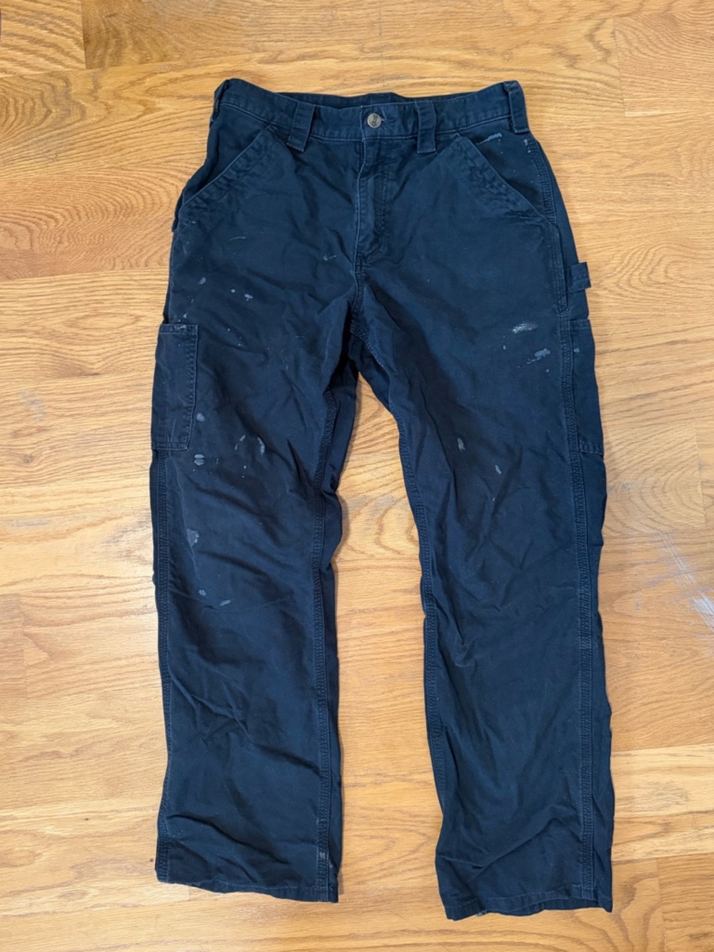 Carhartt Black Original Dungaree Pants